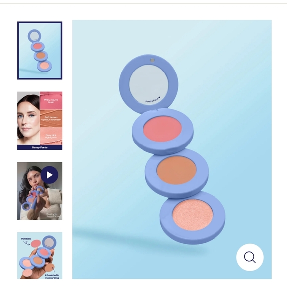 ALLEYOOP Stack the Odds Refillable Multi-use 3 Cream Face Stacker NEW - Picture 2 of 11